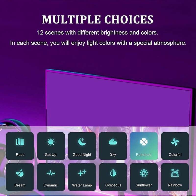 Smart Ambient TV Led Backlight -Compatible 2.0 Device Sync Box RGB Light Strip Kit for TV Video / EU