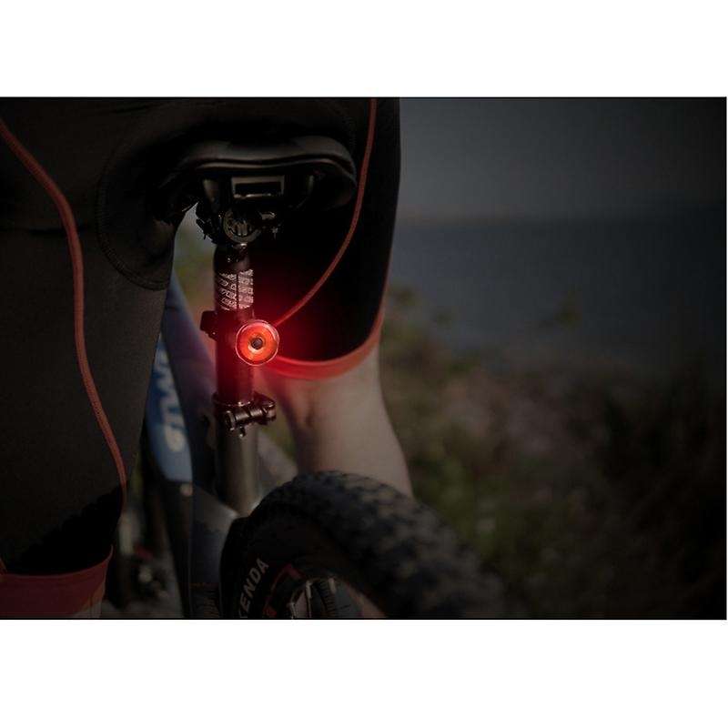 Smart Bike Tail Light LED Brake Sensing Rear Tail Light USB Rechargeable Auto On/Off IPX6 Waterproof