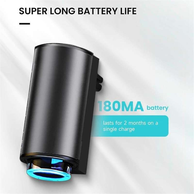 Smart Car Air Freshener Portable Smart Car Air Freshener, Inteligent Car Aroma with 1Pcs Empty Bottl
