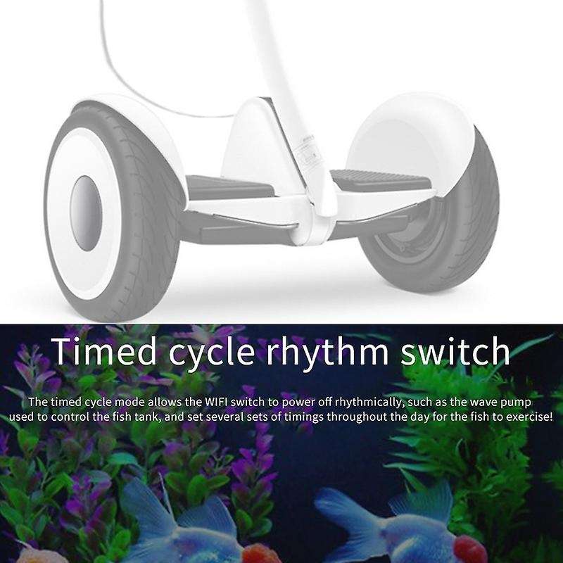 Smart Home Switch AC70-277V 4 Channel WIFI 200M IR Control Roll Gate Jog Inching Self-Locking for Al