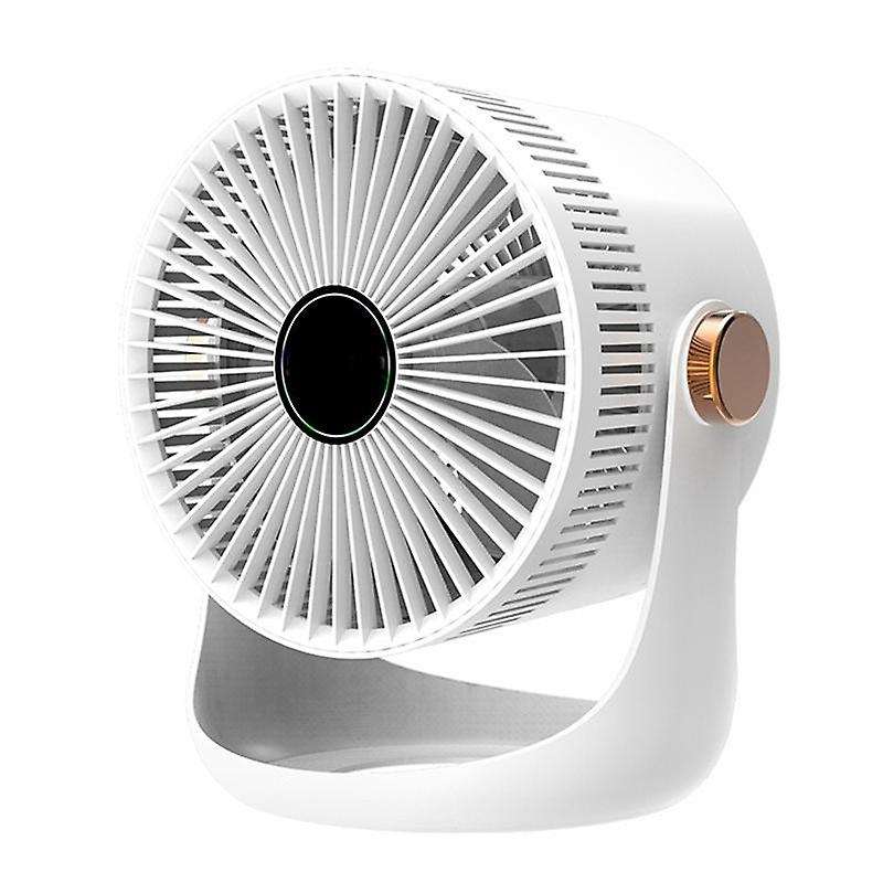Smart Home Charging Mute Electric Fan Home Remote Control Desktop Timing Desktop Air Circulation Fan