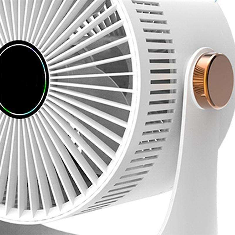 Smart Home Charging Mute Electric Fan Home Remote Control Desktop Timing Desktop Air Circulation Fan
