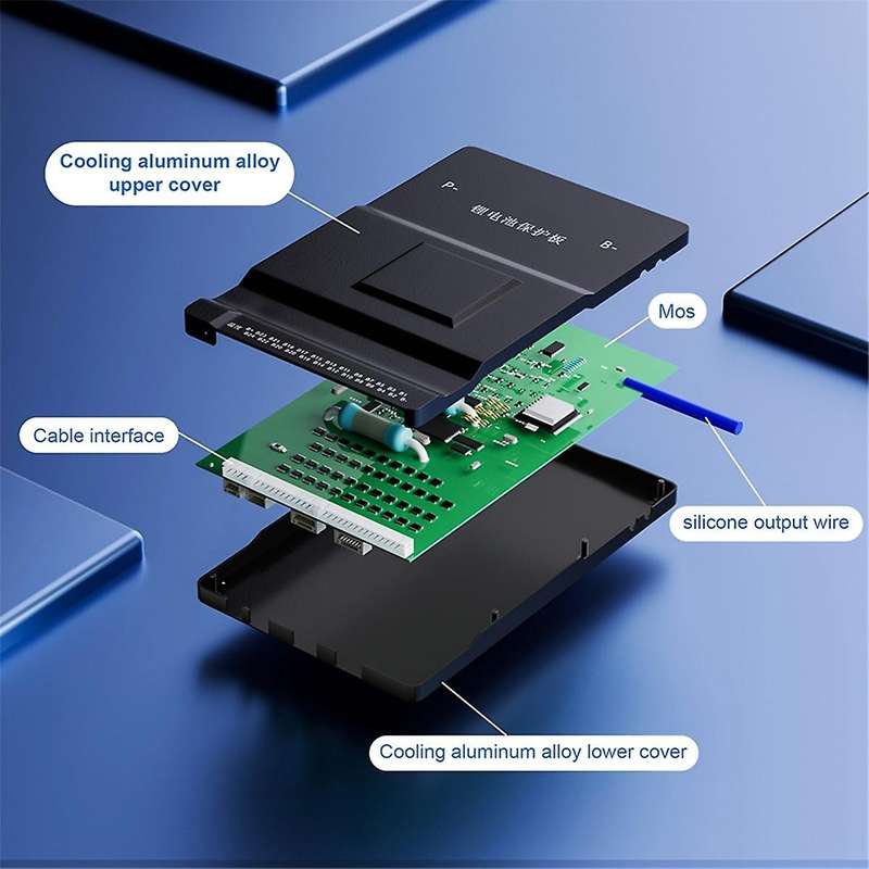 Smart JK BMS B2A8S20P with BT CAN RS485 8S 24v 200A Lifepo4 Li-Ion LTO Battery 3S-8S 2A Active Balan