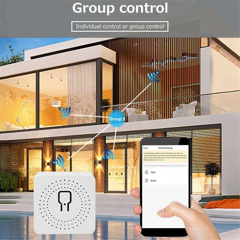 Smart Home Switch Tuya Smart Zigbee Wireless Switch Yandex Alexa Voice Control Automation Modules