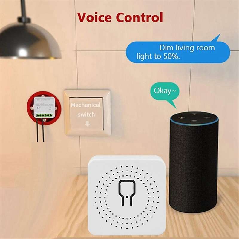 Smart Home Switch Tuya Smart Zigbee Wireless Switch Yandex Alexa Voice Control Automation Modules