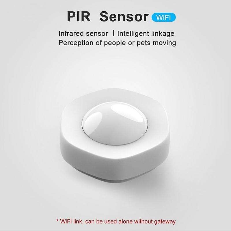 Smart Home WiFi PIR Motion Sensor Tuya / Smart Life APP Control Wireless Infrared Security Burglar A