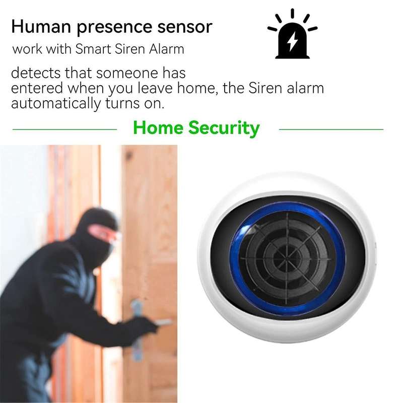 Smart Human Presence Sensor Tuya Zigbee Mmwave Radar Detector High Sensing Human Body Exists Sensor