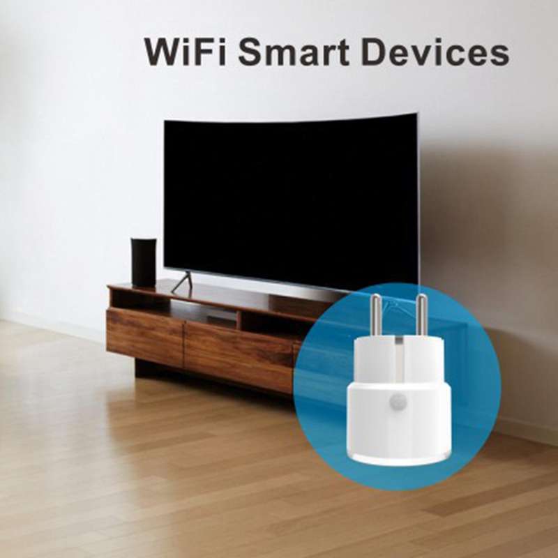 Smart Socket WIFI Switch Wireless 10A European Socket for Alexa Home Voice Control EU Plug