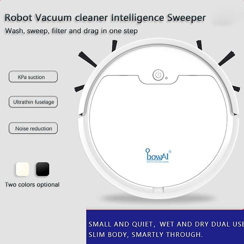 Smart Sweep Robot Household Vacuum Cleaner & Sweeping, Mopping, Vacuuming 3 in 1 Robotic Vacuum Clea