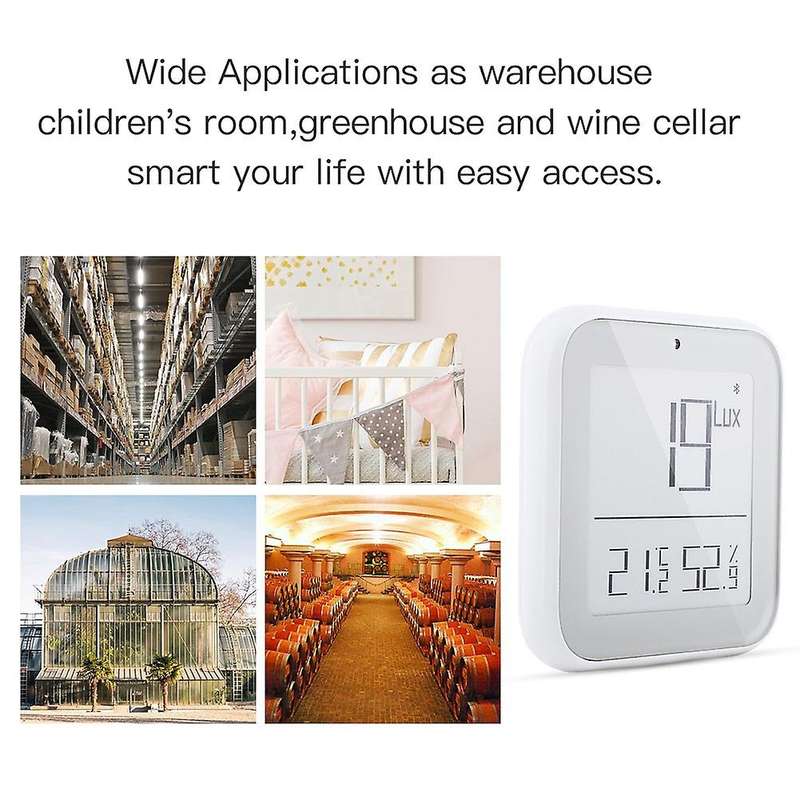 Smart ZigBee Mesh Brightness Thermometer Light Temperature Humidity for Detector Tuya Smart App Alex