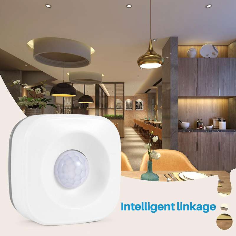 Smart Zigbee Pir Motion Sensor Support Tuya Smart Life App Ifttt for Amazon 2nd Plus Work with Tuya