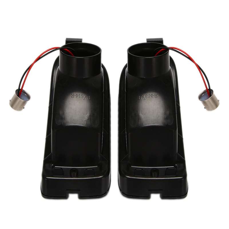 Smoke Black Car Front Bumper LED Turn Signal Indicator Lights for 1999-2001 2.5RS Coupe & Sedan SU25