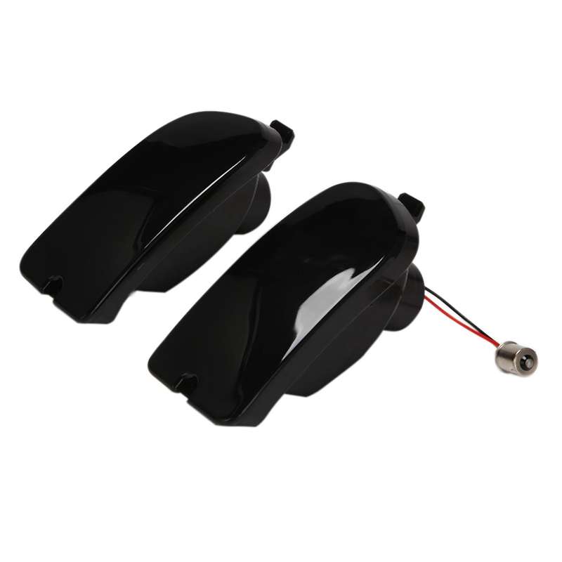 Smoke Black Car Front Bumper LED Turn Signal Indicator Lights for 1999-2001 2.5RS Coupe & Sedan SU25