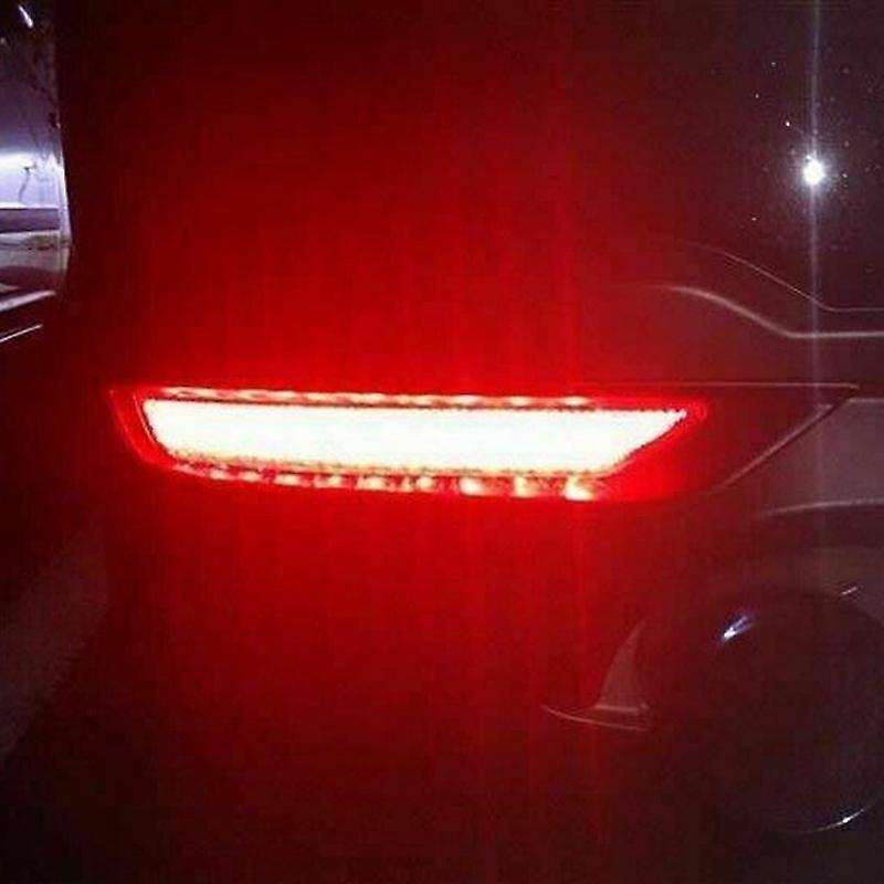 Smoke Lens Reflector Bumper Brake Lights for 09-18