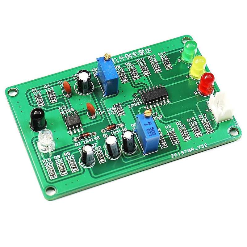 Smd Infrared Reversing Radar Practice Soldering Kit Welding Training Board for Diy Ek1950
