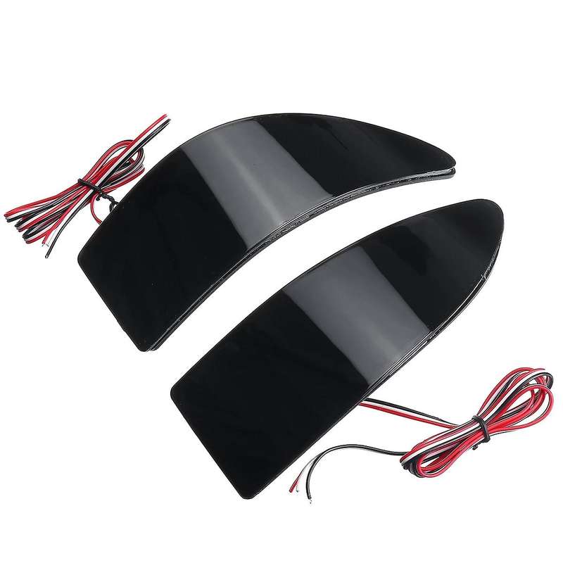 Smoked 2Pcs Car LED Tail Rear Bumper Reflector Light LED Fog Light Lamp LED Reflectors for IS250 IS3