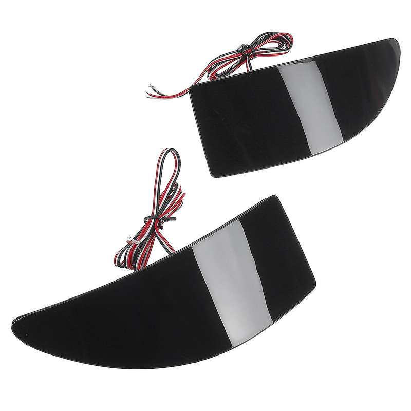 Smoked 2Pcs Car LED Tail Rear Bumper Reflector Light LED Fog Light Lamp LED Reflectors for IS250 IS3
