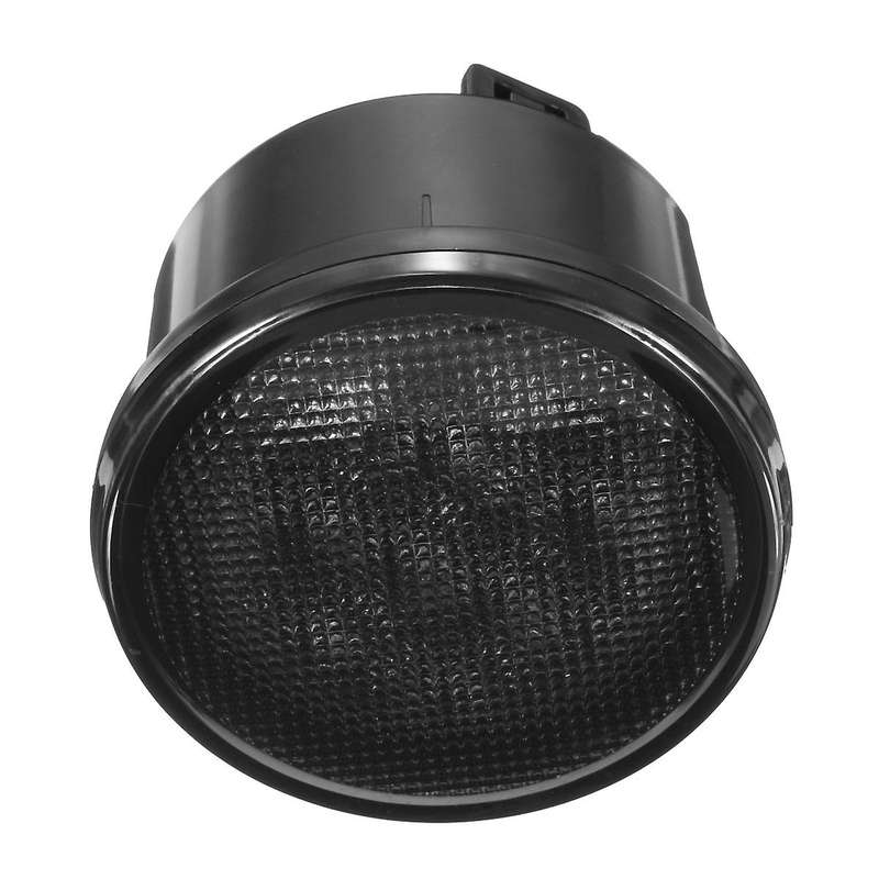 Smoked Amber / LED Front Grille Turn Signal Light Front Side Marker Light Assembly for Wrangler JK