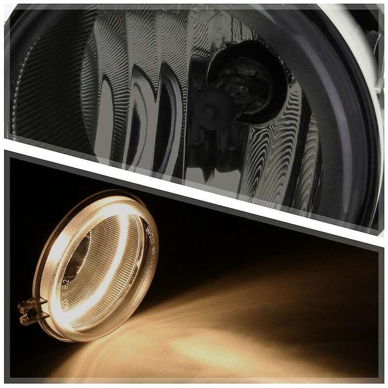 Smoke Tinted Fog Light Bumper Lamp for /Charger 2005-2010