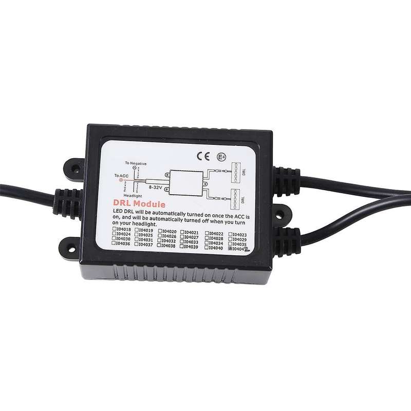 Smoked Led Turn Signal Drl Daytime Running Light with Turn Signal Lights for 2006-2010