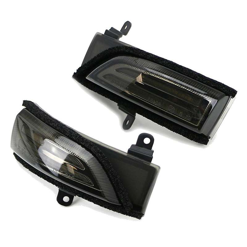 Smoked Lens Sequential LED Dynamic Side Mirror Turn Signal Light for Crosstrek Forester Legacy 12-21