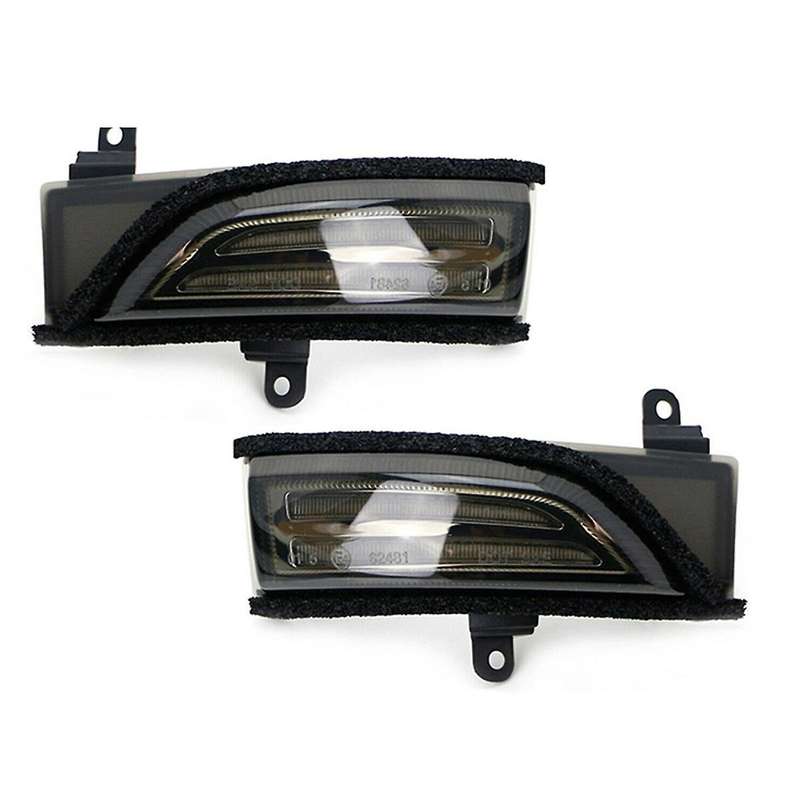 Smoked Lens Sequential LED Dynamic Side Mirror Turn Signal Light for Crosstrek Forester Legacy 12-21