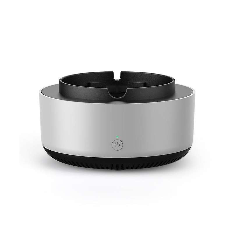 Smokeless Ashtray with Air Purifier, 2 In 1 Ashtray Cleaner, Smokeless Multifunctional Air Freshene