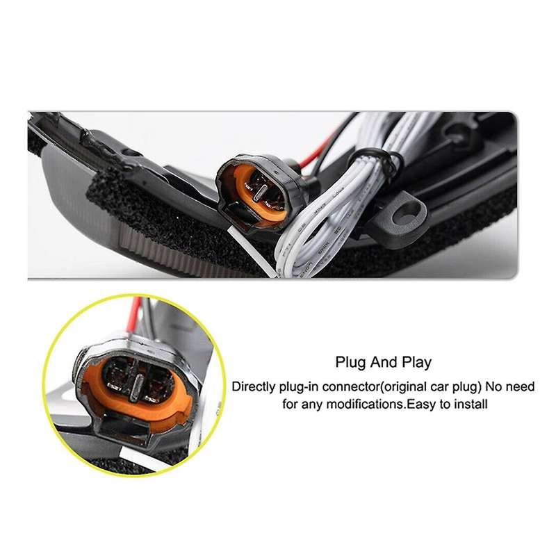 Smoked Lens Sequential Led Dynamic Side Mirror Turn Signal Light for Crosstrek Forester Legacy 12-2