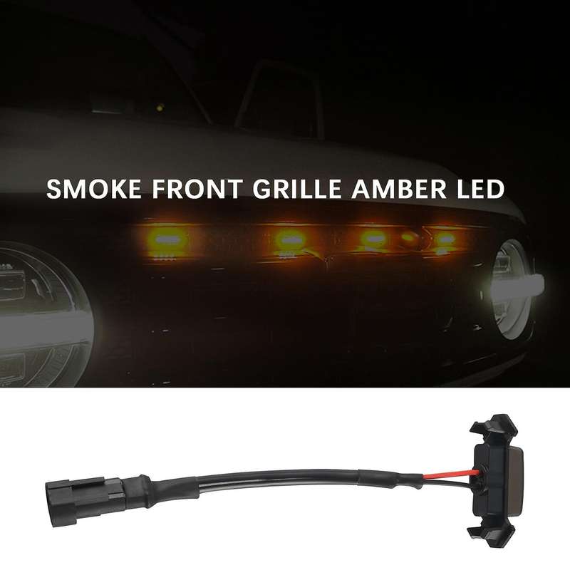 Smoked Front Grille Led Lights Kit for 16-up W/ Pro Grill