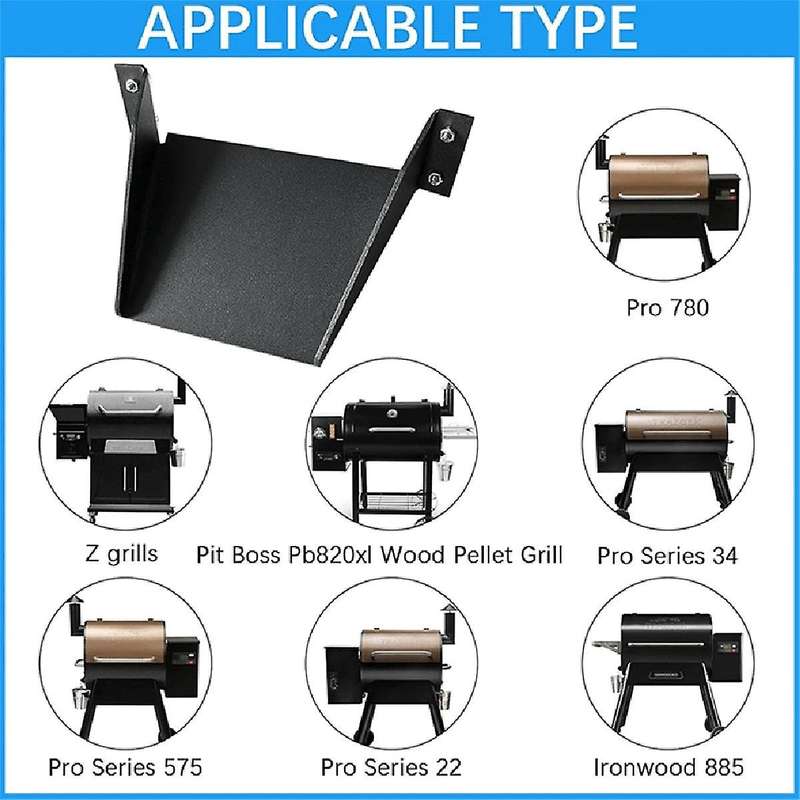 Smoker Pellets Helper Chute for Grill, Magnetic Cleanout Chute for Easily Collect Pellets, for Smoke