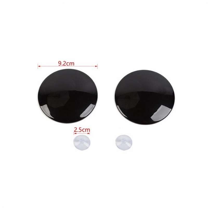 Smoky Black Car Front Fog Light Lamp Decoration Cover Trim for Charger 2011-2014 Exterior Accessorie