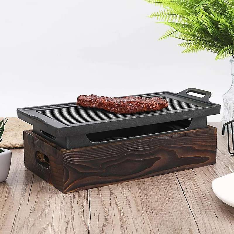 Smokeless Portable Bbq Grill Korean Japanese Charcoal Bbq Oven Barbecue Grill Household Outdoor Non
