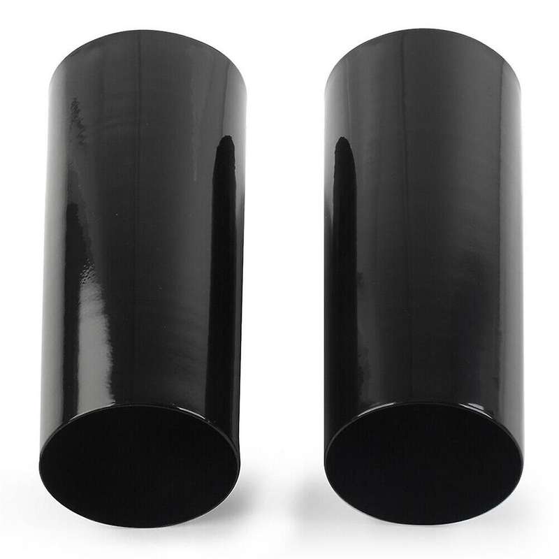 Smooth Fork Tube Slider Covers Fit for Glide Flhx, +2inch