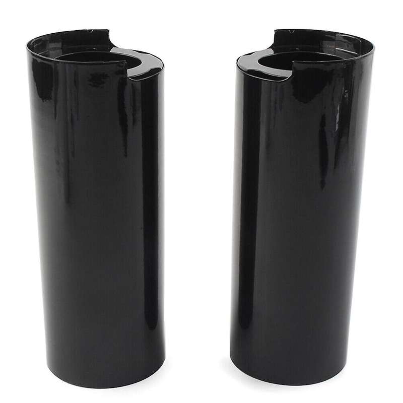 Smooth Fork Tube Slider Covers Fit for Glide Flhx, +2inch