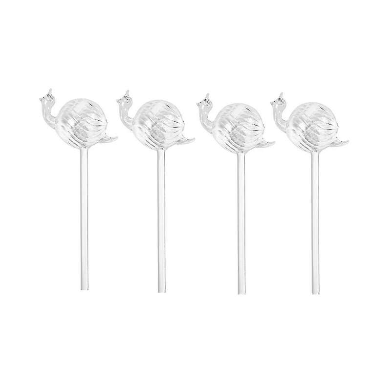 Snail Shape Glass Plant Flower Water Feeder Automatic Watering Automatic Drip Irrigation Device