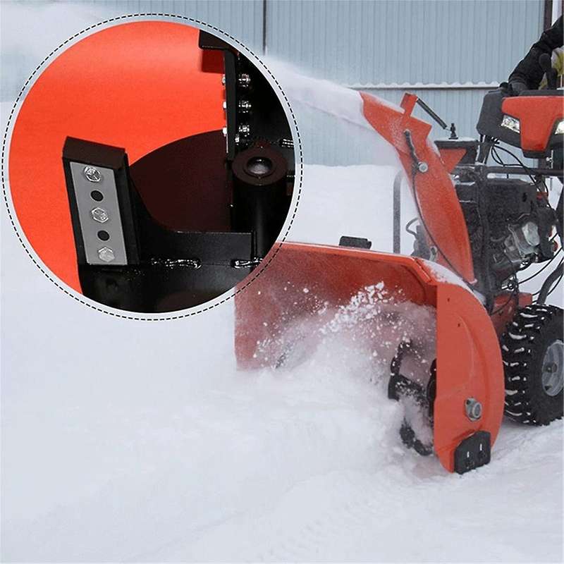 Snow Blower Impeller Modification Kit - 1/4inch 3-blade Universal, for Modifies 2-stage Machine