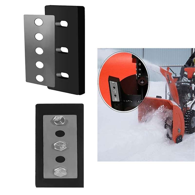 Snow Blower Impeller Modification Kit - 1/4inch 3-blade Universal, for Modifies 2-stage Machine