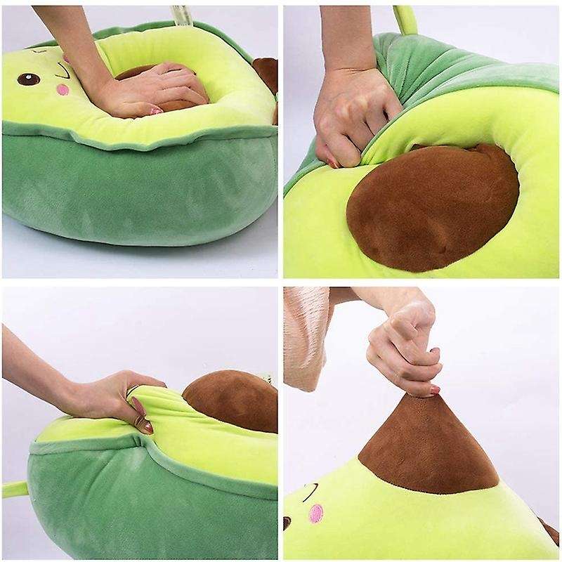 Snuggly Avocado Fruit Soft Plush Toy Hugging Pillow Gifts for Kids Boy and Christmas