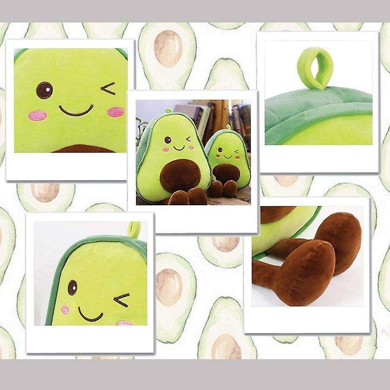 Snuggly Avocado Fruit Soft Plush Toy Hugging Pillow Gifts for Kids Boy and Christmas