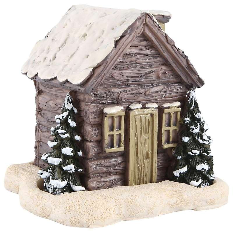 Snowy Winter Incense Cone Burner, Christmas Cabin Incense Burner, Incense Burner, Room Incense