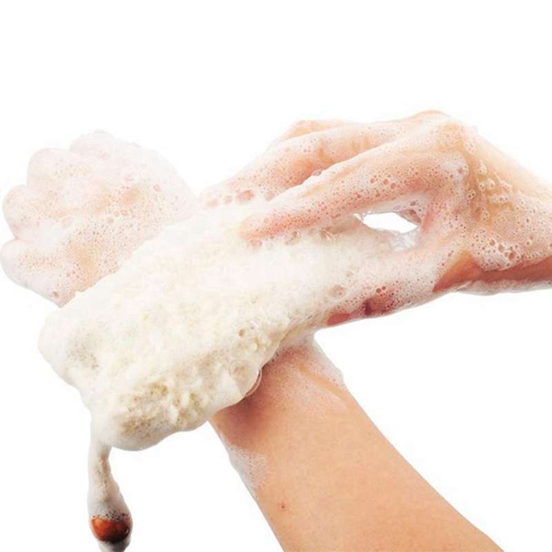 Soap Bags for Shower 60 Pack Natural Ramie Soap Saver Pouch Soap Mesh Bag with Drawstring