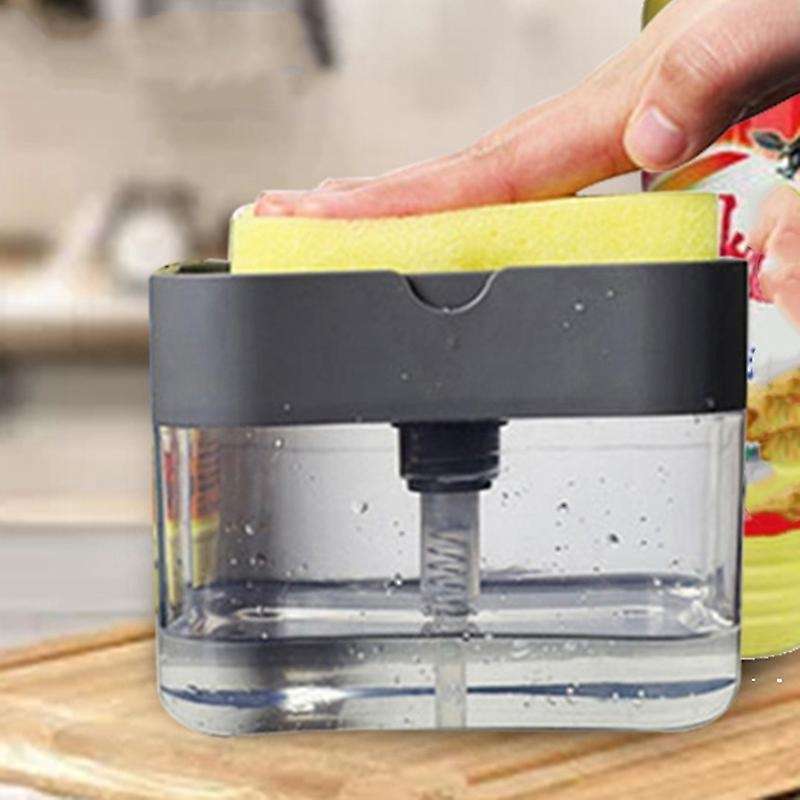 Soap Dispenser Pump Manual Press Cleaning Liquid Dispenser Container Manual Press Organizer Kitchen
