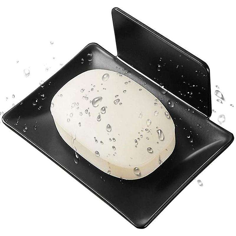 Soap Holder, Stainless Steel Soap Holder without Drilling, Wall Mounted Shower Soap Holder, Self-Adh