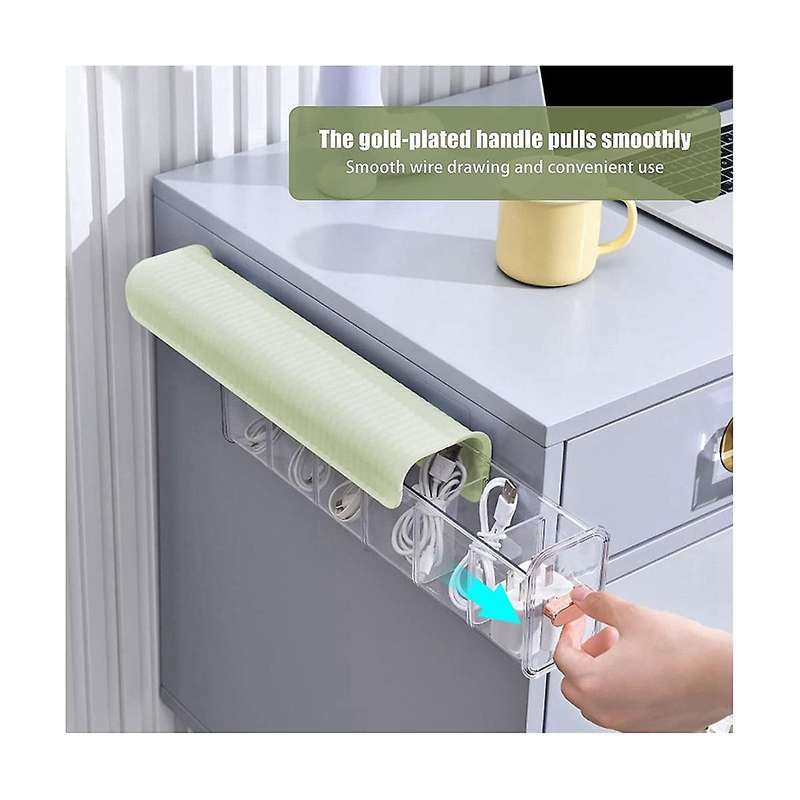 Socks Underwear Wall-mounted Drawer Organizer, Non-punched Multifunctional Transparent Storage Box
