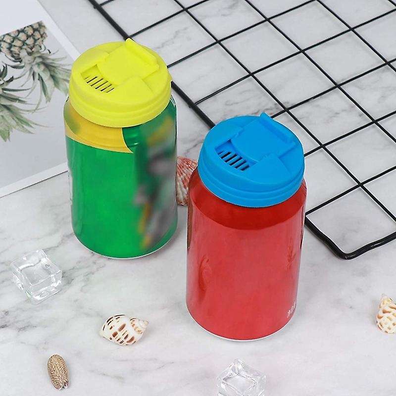 Soda Can Covers Beer Cans Cover Leakproof Cap Press Type Splash Cap for Carbonated Water Or Soft Dr