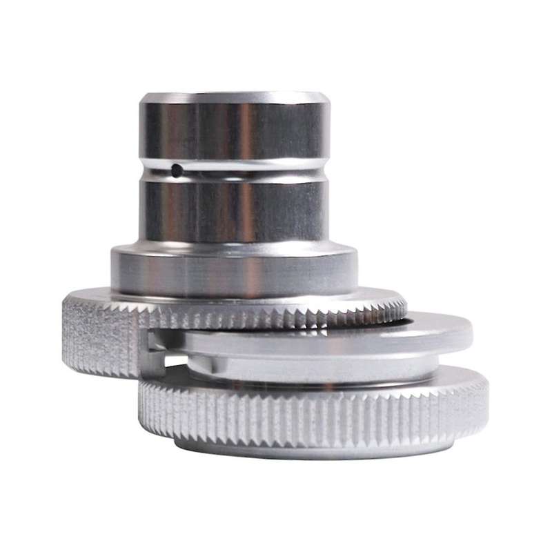 Soda Cylinder Stream Thread Converts Adapter Match Cube Tank Female DUO/ART/ to Male Tr21-4 Silver
