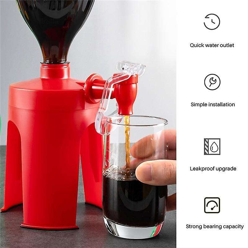 Soda Dispenser Dispenser Drink Dispenser Water Dispenser Party Cola , Red