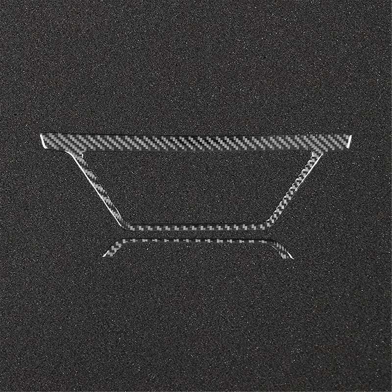Soft Carbon Fiber for 2017 2018 2019 2020 Center Control A/C Air Conditioning Panel Trims Accessorie