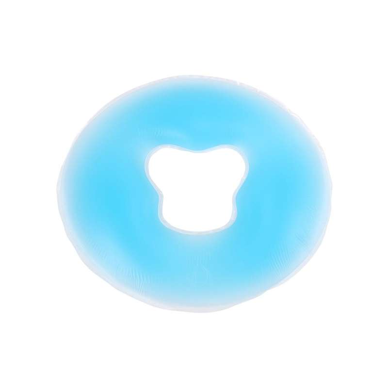Soft Spa Massage Silicone Face Cradle Cushion Bolsters Beauty Care - Blue, M