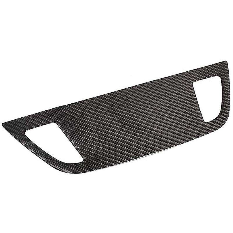 Soft Carbon Fiber for X1 X2 F47 F48 2016-2020 Car Center Control Console Dashboard Speaker 3D Sticke